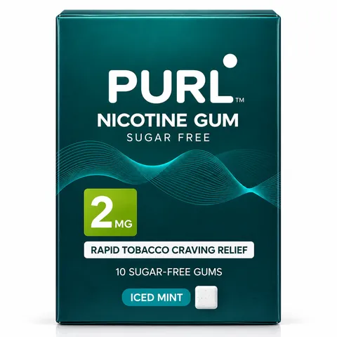 PURL Nicotine Gum 2mg pack